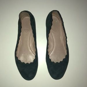 Chloe Suede Lauren Flats